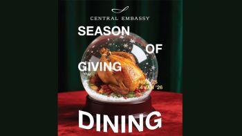 เซ็นทรัล เอ็มบาสซี  อัดโปรแรง SEASON OF GIVING เติมพลังช้อปส่งท้ายปี