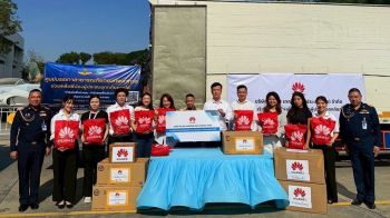 หัวเว่ยส่งถุงยังชีพช่วยเหลือผู้ประสบอุทกภัยภาคใต้