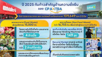 ซีพี แอ็กซ์ตร้า ตอกย้ำความสำเร็จการจัดการขยะครบวงจร