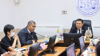 เลขาธิการ ส.ป.ก. เรียกประชุมสถานการณ์ ผลกระทบที่ความไม่สงบในพื้นที่จังหวัดชายแดนไทย-กัมพูชา