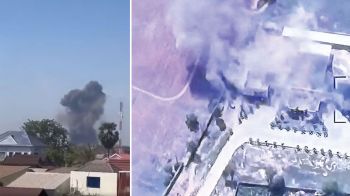 F-16ทิ้งบอมบ์คลังอาวุธกลาง‘อุดรมีชัย’  ‘เขมร’กระอัก! ทัพภาค1ถล่ม‘กาสิโน’ยับ ทร.ซัดหนักฐานสแกมเมอร์