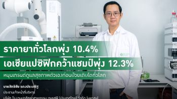 JSPประเมินราคายาขยับเพิ่มต่อเนื่องปีละ10%