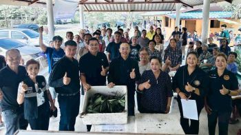 ‘ประมงนครศรีธรรมราช’ขยายผลใช้ปลาหมอคางดำเลี้ยงปูขาวอินทรีย์ ลดต้นทุน สร้างรายได้มั่นคง