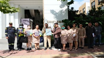 เขตพญาไทตรวจเข้มโรงแรม ดูความพร้อมป้องกันเหตุไฟไหม้