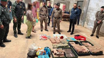 ยึดเงินสด11ล.  ซุกโกดังใกล้ช่องสะงำ  โยงหนุนกองทัพเขมร