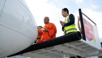 “เวียตเจ็ทไทยแลนด์” จัดพิธีเจิมเครื่องบินโบอิ้ง 737-8 จำนวน 4 ลำ