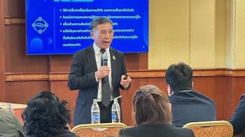 นายชัยยุทธ ชัชลิตวพงษ์ เสริมความรู้ไกล่เกลี่ยข้อพิพาทด้วยสันติวิธีแก่บุคลากรกระทรวง พม. รุ่น1-2