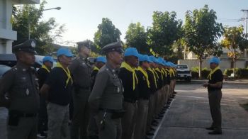 สภ.บ้านค่าย-เตรียมความพร้อม! ‘รับปีใหม่ 2569’ ส่งคนกลับบ้านอย่างปลอดภัย