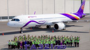 การบินไทย เปิดตัวเครื่องบิน Airbus A321neo เสริมแกร่งฝูงบิน