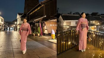 เจ้าฟ้าสิริวัณณวรีฯ ทรงฉลองพระองค์ชุดกิโมโนผ้าไทย ภายใต้โครงการ ‘Thai Kimono Project’