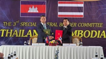 ‘ไทย-เขมร’ร่วมลงนามหยุดยิงทันที พักรบ72ชั่วโมง ห้ามเคลื่อนย้ายกำลัง/เสริมทหาร