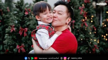 โมเมนต์อบอุ่น \'กฤษณ์ ณรงค์เดช\'เข้าครัวทำอาหารให้หลานตัว\'น้อยกวินณ์\'