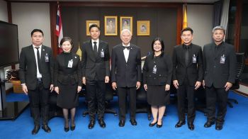 กรรมการผู้จัดการธนาคารอาคารสงเคราะห์ พร้อมคณะ เข้าเยี่ยมคารวะรองนายกรัฐมนตรี