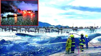 ไฟไหม้สปีดโบ๊ท วอด23ลำที่ภูเก็ต ตร.เร่งหาสาเหตุ เจ้าท่าจี้ตรวจสอบ