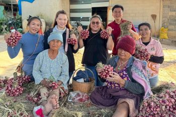 DIT จับมือ โก โฮลเซลล์ รับซื้อหอมแดงศรีสะเกษ ช่วยเกษตรกรแนวชายแดน