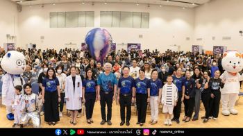 สุดว้าว! ราชวิทยาลัยจุฬาภรณ์ เปิดห้องผ่าตัดพาเด็กท่องอวกาศ ทำภารกิจพิชิตสุขภาพดี ในงาน “CRA Kids Health Space : ตะลุยจักรวาลสุขภาพ”