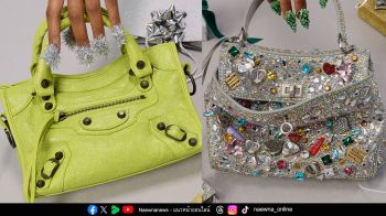Balenciaga Gifts แคมเปญฉลองเทศกาลแห่งความสุขปีใหม่