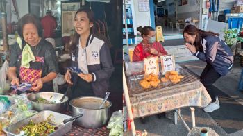 ‘กล้า ศลิษา สิงหเสนี’ ลงพื้นที่หาเสียงปลุกคนกรุงฯ ใช้ปลายปากกาปกป้องอธิปไตยไทย