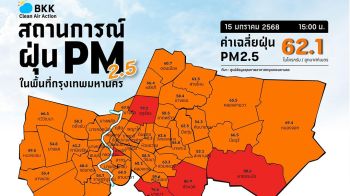 คนกรุงกระอักฝุ่นพิษ  ส่งผลกระทบสุขภาพ