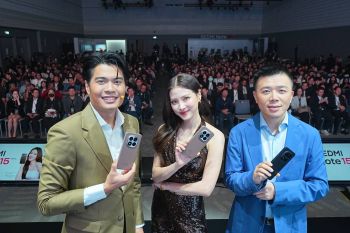 \'ใบเฟิร์น พิมพ์ชนก\'นั่งแท่นพรีเซนเตอร์ REDMI Note 15 Series