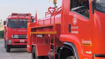 นครนายกเอาจริง! เปิดปฏิบัติการ ‘ลดฝุ่น-งดเผา’ ปล่อยขบวนรถน้ำสกัด PM 2.5