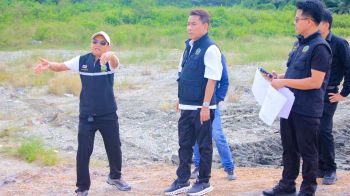 ‘อธิบดีกรมชลประทาน’ลงพื้นที่ติดตามและเร่งรัดงานก่อสร้างโครงการสำคัญ จ.นครศรีธรรมราช