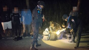 รวบ10เมียนมา ลักลอบเข้าไทย หลังกัมพูชาเข้ม ลุยจับสแกมเมอร์