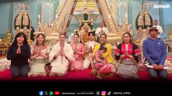 \'คนบันเทิง\'เข้าร่วมงานทำบุญอายุวัฒนมงคล \'ครูบาโต\'เจ้าอาวาสวัดพระบาทปางแฟนเชียงใหม่