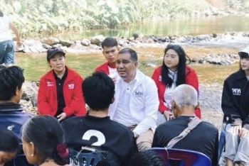 ราชบุรีโค้งสุดท้ายคึกคัก! ไก่ ห้องริ้ว เพื่อไทย ขอคะแนนเสียงประชาชน