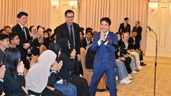 นายกฯ อนุทิน มอบ ภราดร ให้การต้อนรับ เยาวชนไทย หัวใจเดียวกัน จากชายแดนใต้