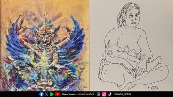 อดีตนายกฯ ชวน หลีกภัย และ เจ้าสัว บุญเกียรติ โชควัฒนา โชว์ผลงานศิลปะในนิทรรศการ Art Speaks One Language