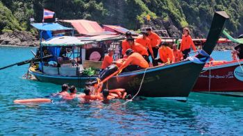 ปภ.ติวเข้ม! ‘ไลฟ์การ์ด 5 จังหวัดอ่าวไทย’ ยกระดับทักษะช่วยชีวิตทางน้ำระดับสากล