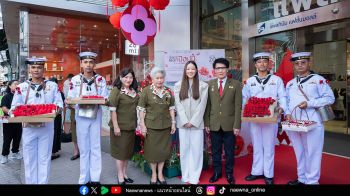 แพลทินัมสนับสนุนกิจกรรมจำหน่ายดอกป๊อปปี้