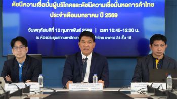 ชายแดนสงบ-เลือกตั้งคึกคัก ดันดัชนีCCI ม.ค.69 ดีขึ้นแตะระดับ 52.8