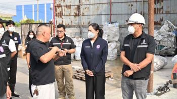 \'ธนกร\'สั่ง\'ชุดเต็มเหนี่ยว\'เชือดโรงรีไซเคิลบางพลี เปิดปฏิบัติการใหญ่ ตรวจโรงงานบำบัด/กำจัดกากอุตฯเข้มข้น