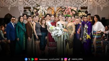 ชุดไทยไม่เคยเอ้าต์ 24 สาว MISS Tiffany 2026 อวดโฉมบนรันเวย์ The Thai Identity Culture & Couture