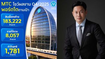 MTCปักหมุดพอร์ตสินเชื่อปี69 โต10-15% พร้อมเสริมแกร่งงบดุลให้มั่นคงยิ่งขึ้น