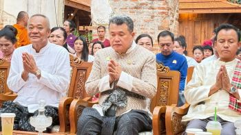 \'สุทธิพงษ์ จุลเจริญ\' เป็นประธานสวด ‘พระปริตรรามัญ\' งานสมเด็จพระนารายณ์ สืบสานราชประเพณีโบราณ