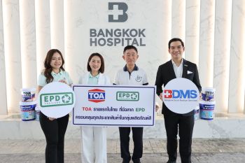TOA ผนึกเครือโรงพยาบาลกรุงเทพ (BDMS) ตอกย้ำผู้นำรักษ์โลก