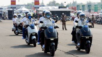 ไทยฮอนด้า จัดทัพรถไฟฟ้ารุ่นใหม่ Honda UC3 รับ-ส่งแฟนความเร็วในไทยจีพี 2026