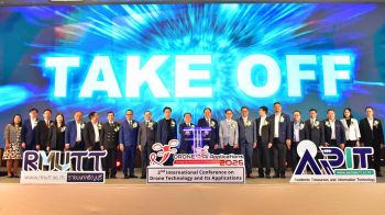 สกู๊ปพิเศษ : มทร.ธัญบุรี เชิญนักวิจัยนานาชาติประชุมวิชาการโดรนโลก ยกขีดความสามารถโดรน ด้วยปัญญาประดิษฐ์