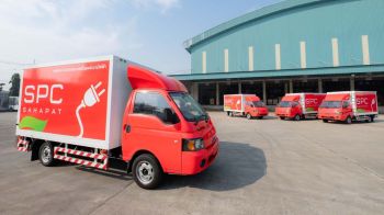 ‘สหพัฒนพิบูล’ลดปล่อยก๊าซเรือนกระจก หลังใช้รถบรรทุกไฟฟ้าได้ถึง 23,936 kgCO2e