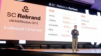 SCรีแบรนด์ครั้งใหญ่รอบ20ปี ลุย3เครื่องยนต์ธุรกิจหวังรายได้โต21%