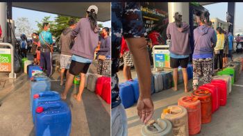 ‘ดีเซล’วิกฤต เกษตรกรผวาหมดปั๊ม หิ้วแกลลอนเข้าคิวรอ