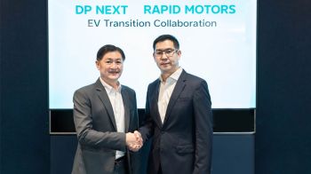 ‘ดีพี เน็กซ์’ จับมือ ‘แรพพิด มอเตอร์ส’ หนุน EV ภาคขนส่งไทย