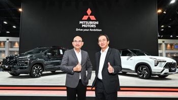 มิตซูบิชิ จัดหนักไฮบริด! รับประกัน 7 ปี พร้อมโปร 0% ใน Motor Show 2026