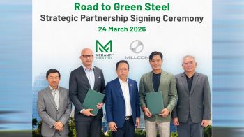 มิลล์คอน สตีล ผนึก เมอแรนติ กรีน สตีล MOU ขับเคลื่อนอุตสาหกรรมเหล็กไทยสู่ Green Steel