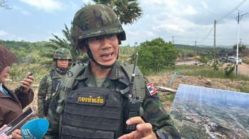 ทร.เด้งฟ้าผ่า  ผบ.นาวิกโยธินตราด  สะพัดปมวิวาทะเขมร