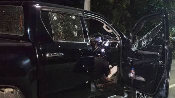 โจรใต้ยิงถล่มรถ! ดับ‘ปลัดฯจะแนะ’ อีกรายดักฆ่าผญบ.