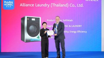Alliance Laundry Systems โชว์นวัตกรรมซักผ้าและอบผ้าในงาน THAIFEX – HOREC Asia 2026